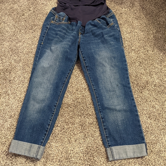 Old Navy Denim - Size 4 old Navy denim maternity Capri jeans